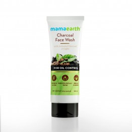 Mamaearth Charcoal Face Wash with Activated Charcoal & Coffee for Oil Control, 100ml